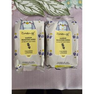 The Creme Shop Calming Lavender Makeup Removing Wipes 4 Pack 120 Wipes